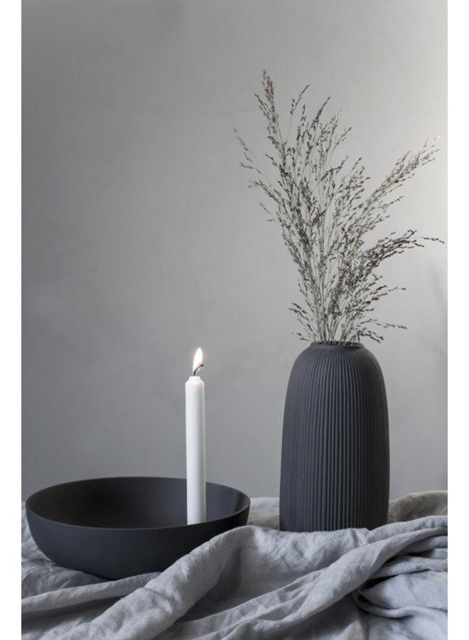 Lidatorp XL dark grey candlestick, Storefactory