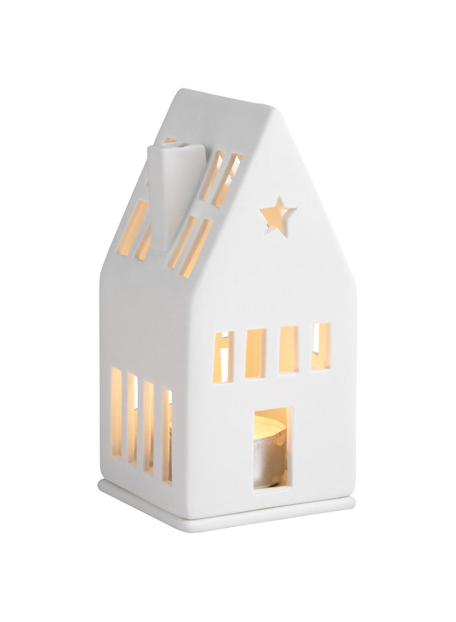 Mini light house dreamhouse 6x6x13cm