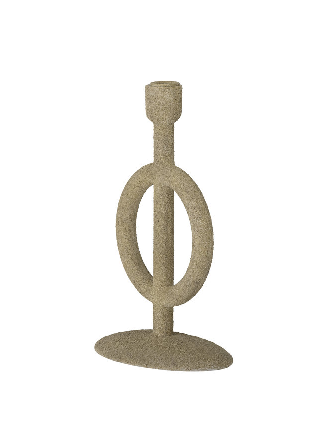 Flikka Candlestick, Nature, Polyresin