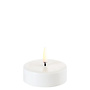LED tealight maxi, Nordic white, Smooth, 6,1x2,2 cm