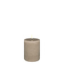 LED pillar candle, Sandstone, Rustic, 7,8x10 cm