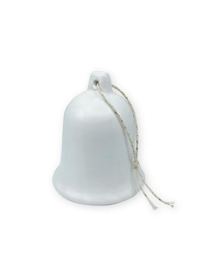 NADesgin ceramic christmas bell - matt white