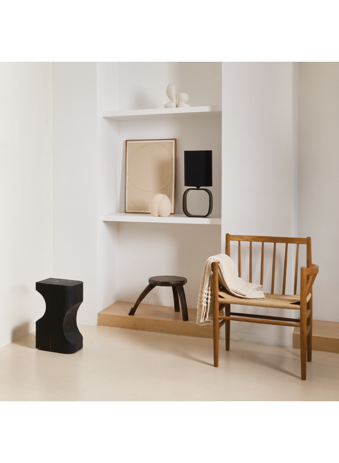 URBAN NATURE CULTURE TABLE LAMP TRANI BLACK