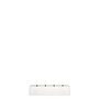 Quatrro block candle Nordic white