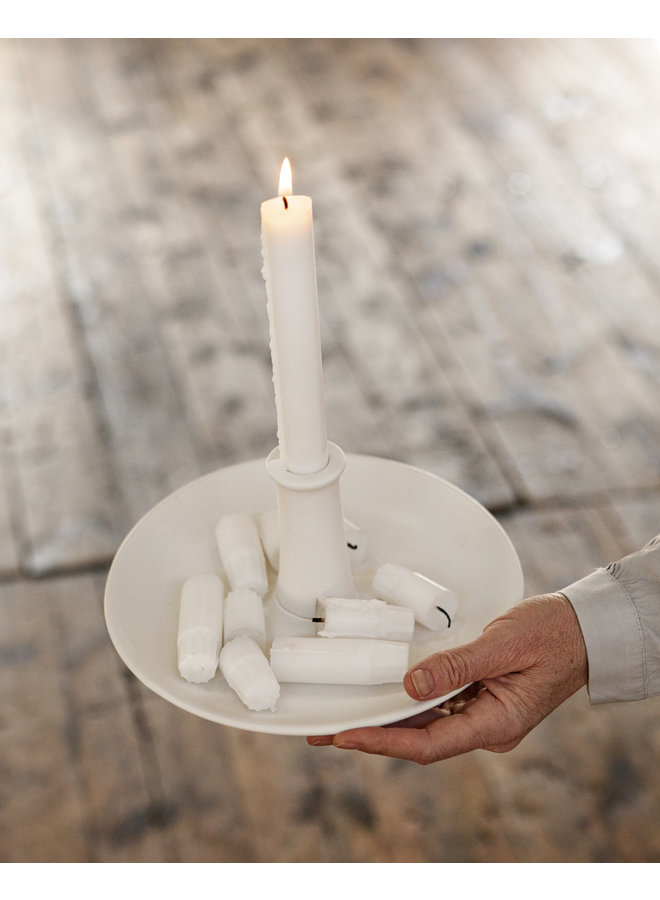 Bondstorp - White candlestick