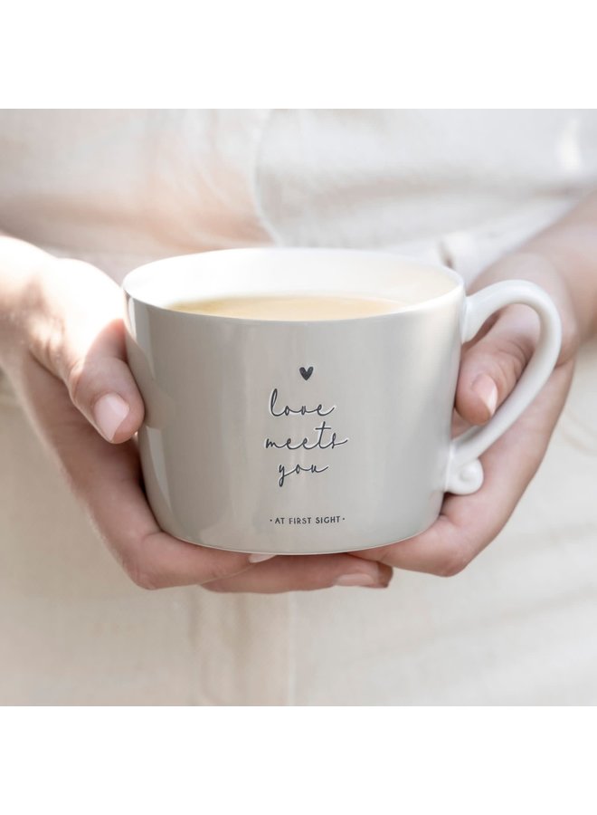 Cup White/Love meets you Titane
