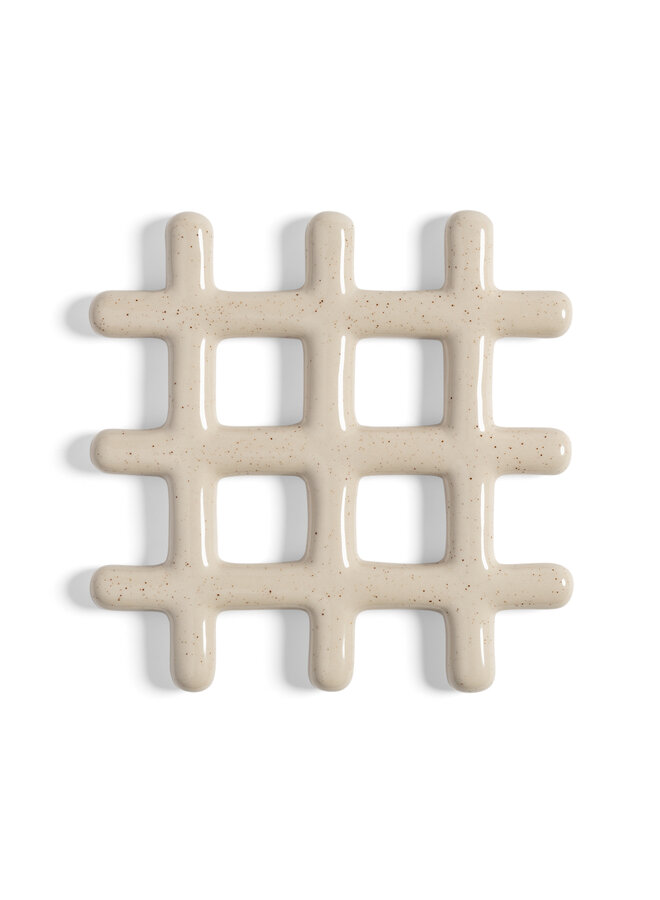 Trivet Grid Speckle Klevering