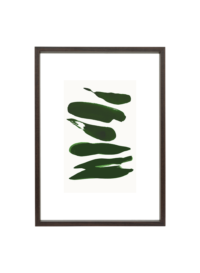 urban nature culture photo frame floating walnut, l