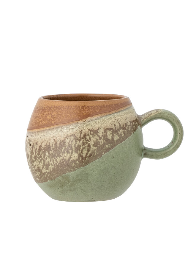 Paula Cup, Green, Stoneware