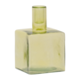 Candle holder Cubico pale green