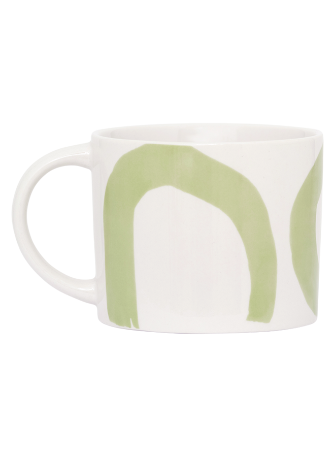 mug Tazza pale green