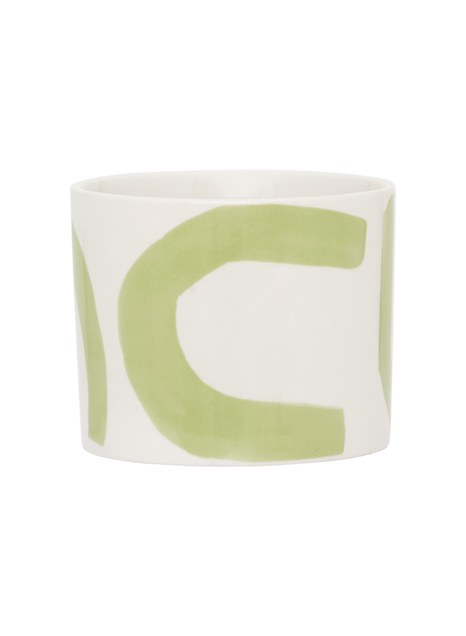 mug Tazza pale green