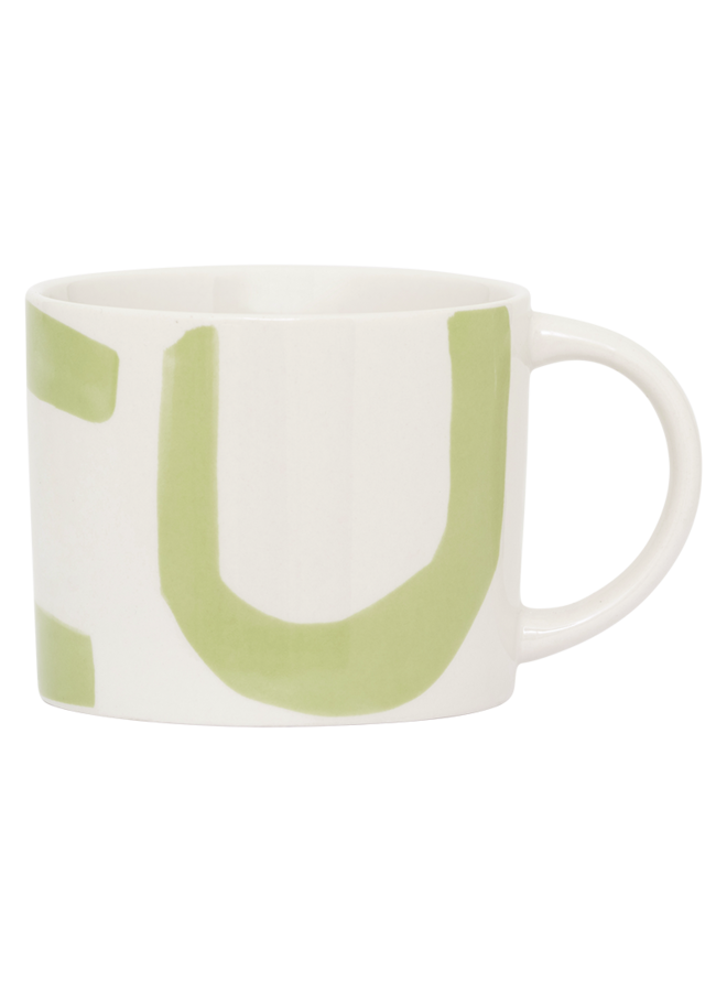 mug Tazza pale green