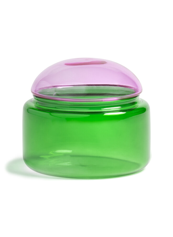 Jar puffy green