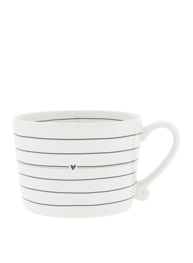 Cup White/Stripes