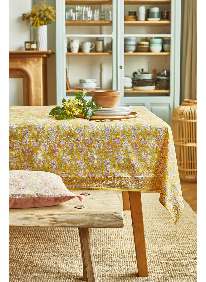 Table cloth  bohemian Safran