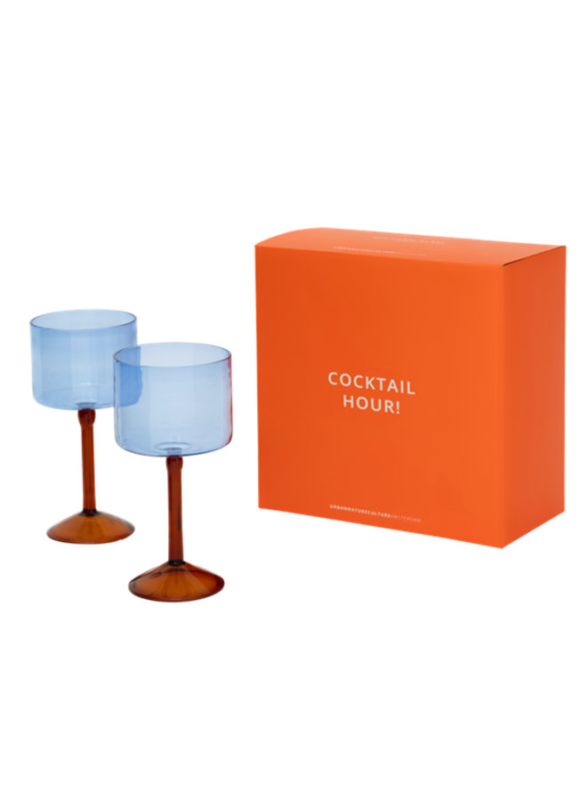 Gin-tonic cocktail glass, set of 2, in gift pack