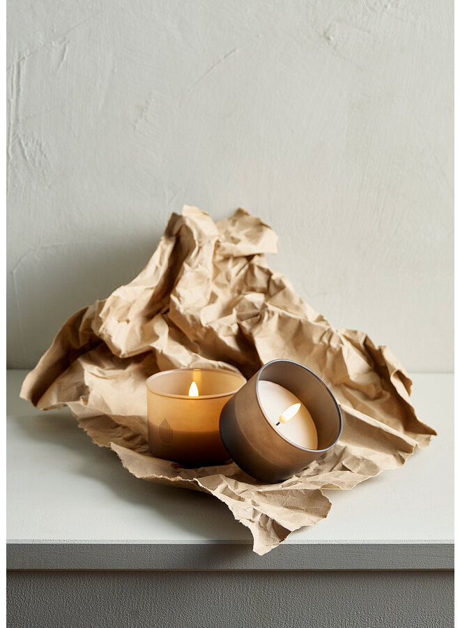 Glass Candle, Vanilla, 8,2x6 cm