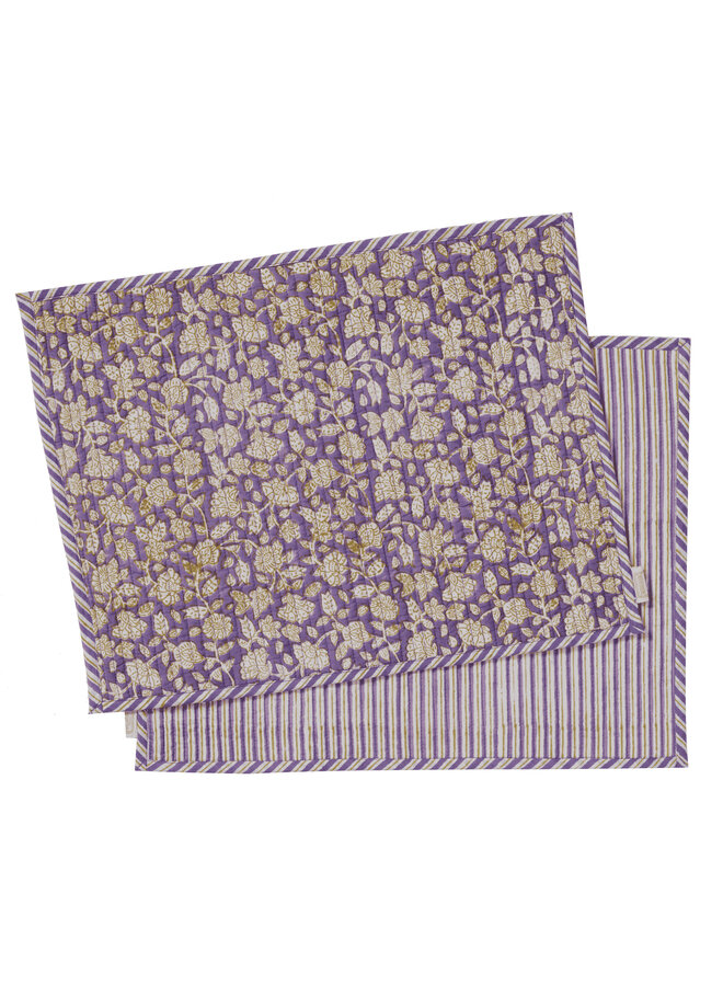 Lot de 2 sets de table  Bonheur du Jour