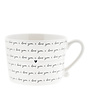 Cup White/i love you10x8x7cm