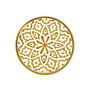 Chabi Chic Plate large  Fassia Paille 26cm