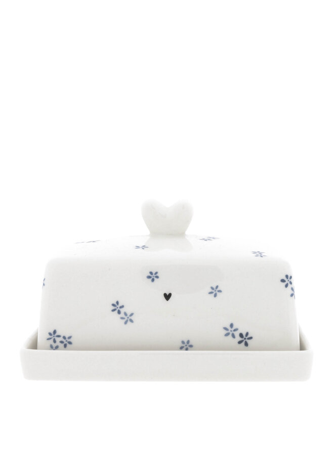 Butter Fleet White/Daisies in Blue