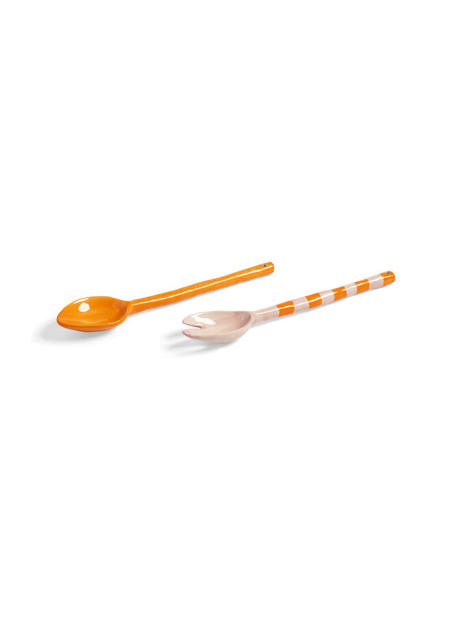 Salad server boavista stripe &Klevering