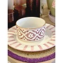 Chabi Chic bowl Fassia Aubergine 14cm