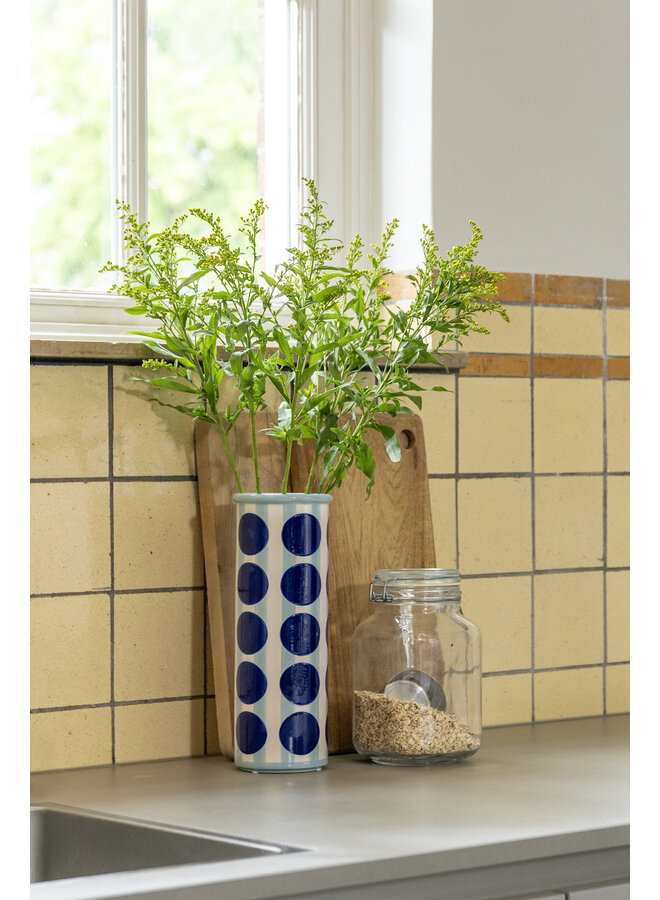 Vase patch dot Klevering