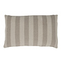 Eden Cushion, Brown, Recycled Cotton