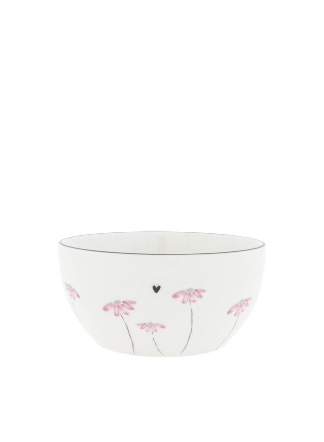 Bowl Medium Watercolour Rose Flower14 x 7 cm