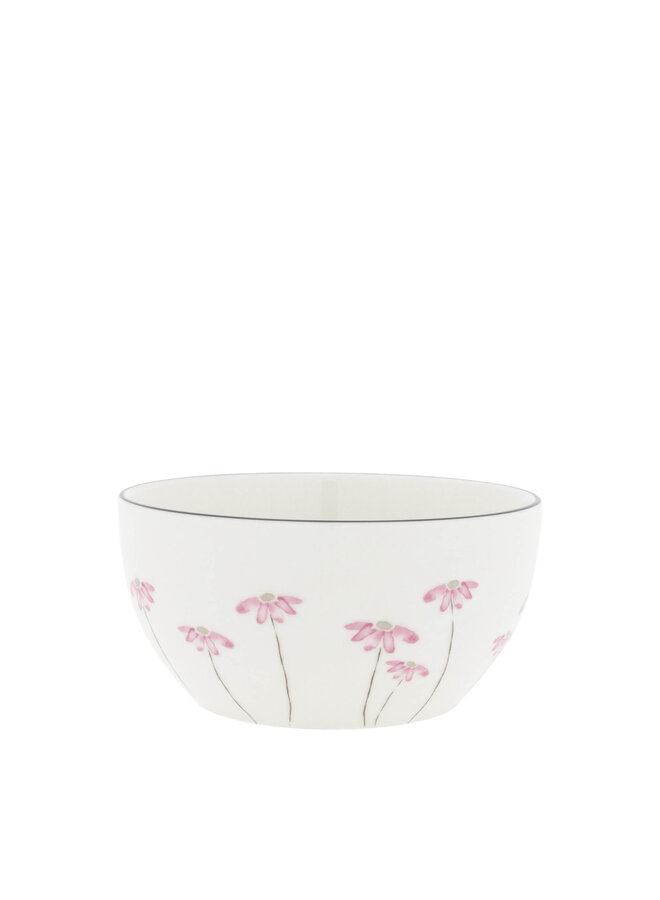 Bowl Medium Watercolour Rose Flower14 x 7 cm