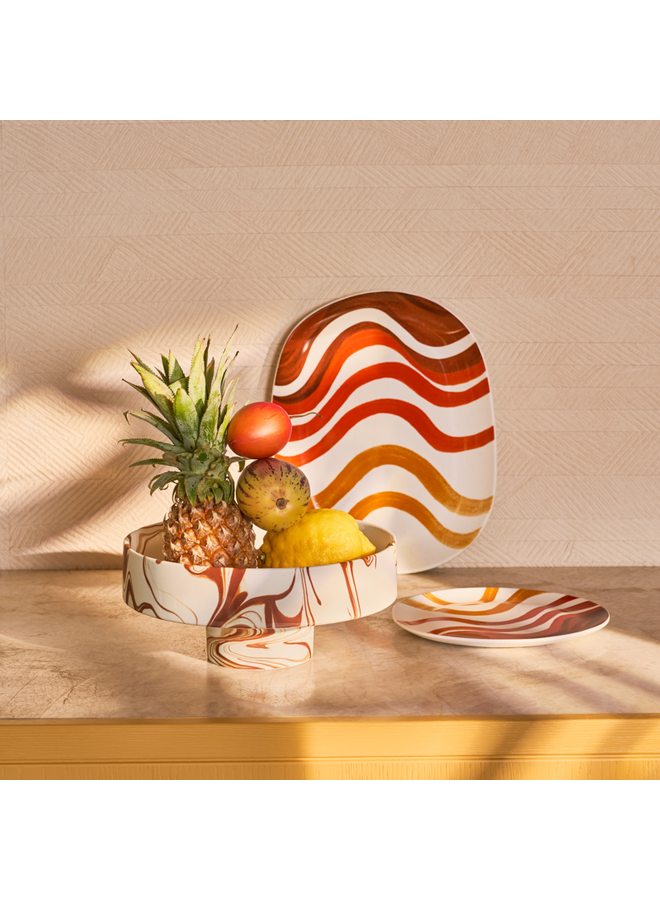 Serving Bowl Moon Urban Nature Culture