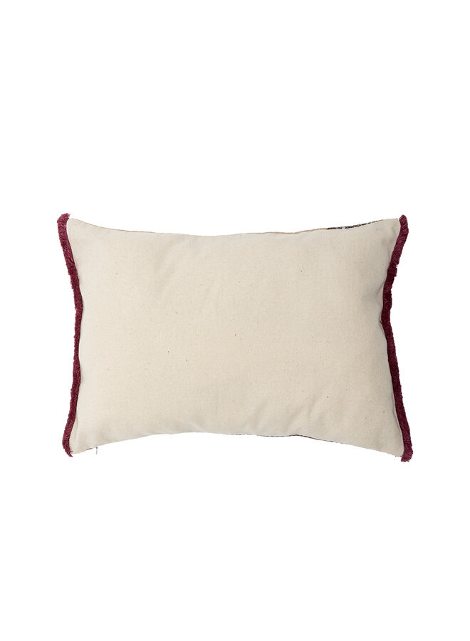 Bri Cushion, Brown, Cotton 50x35cm