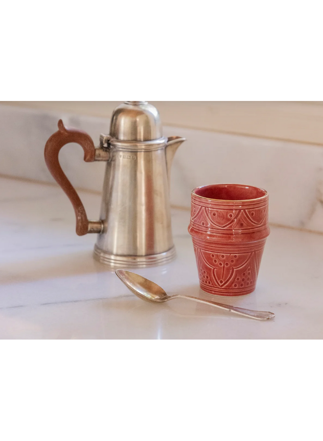 Medium cup Empreinte aubergine gold