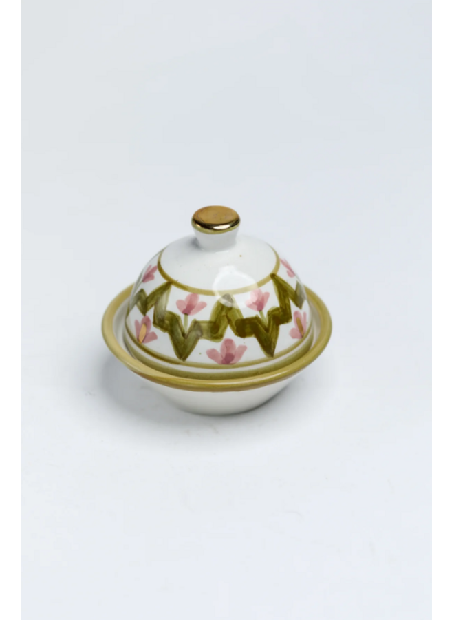 Sugar Jar Lmida kaki-blush gold