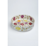 Straight serving dish Tutti frutti gold