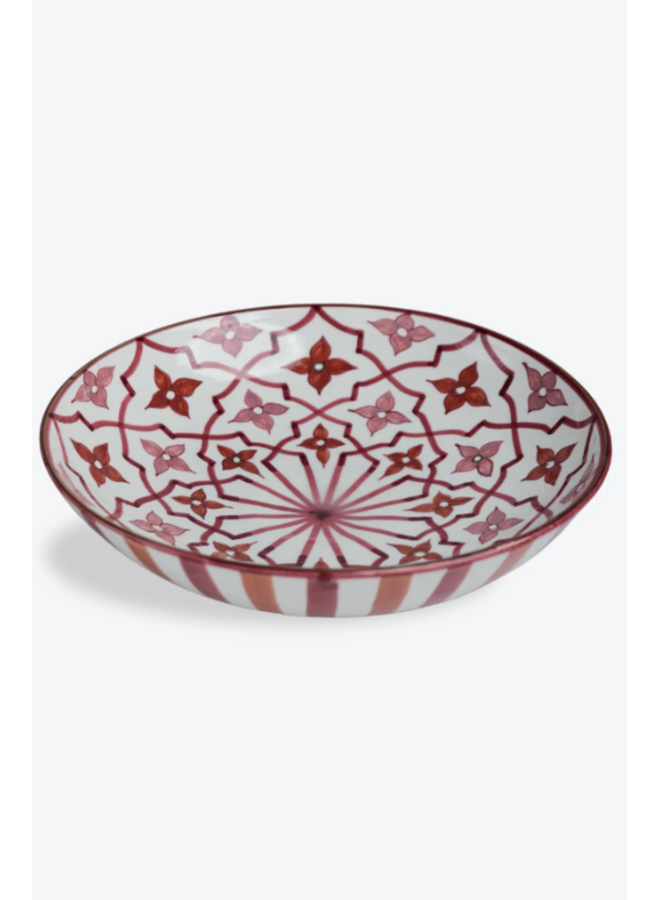 Medium low salad bowl 70's