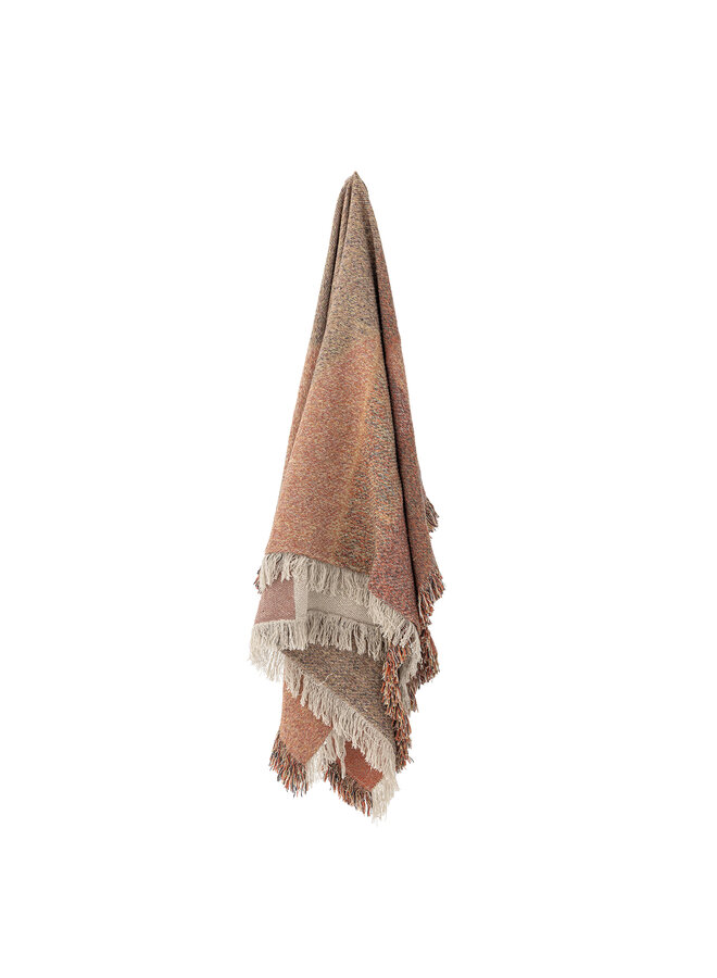 Arni Throw, Multi, Recycled Cotton 160x130cm