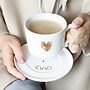 Plate Cup 15cm White/CIAO