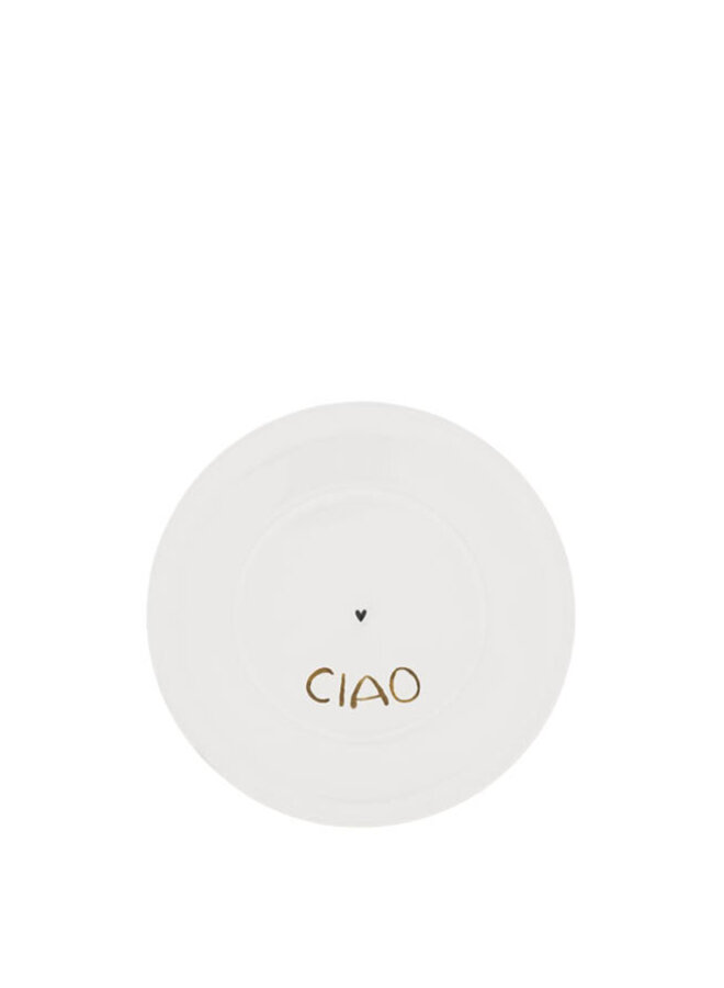 Plate Cup 15cm White/CIAO