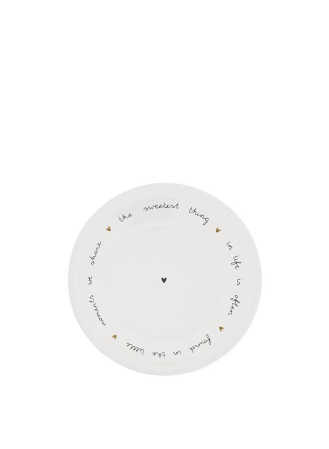 Plate Cup 15cm White/the sweetest thing