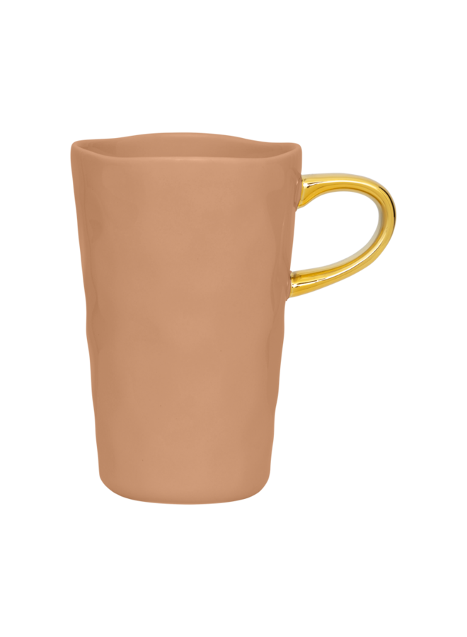 Morning Latte cup, clay