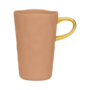Morning Latte cup, clay