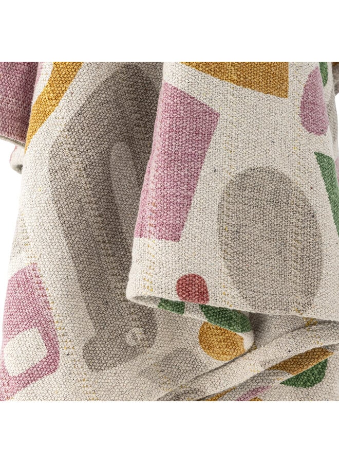 Filur Throw, Multi, Recycled Cotton L160xW130 cm