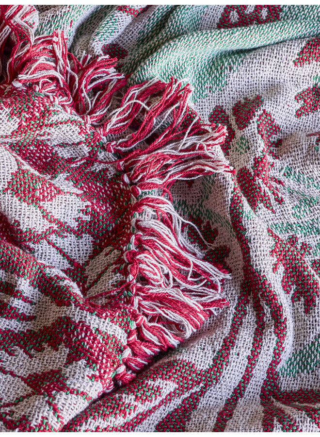 Jangal Throw, Multi, Recycled Cotton L160xW130 cm