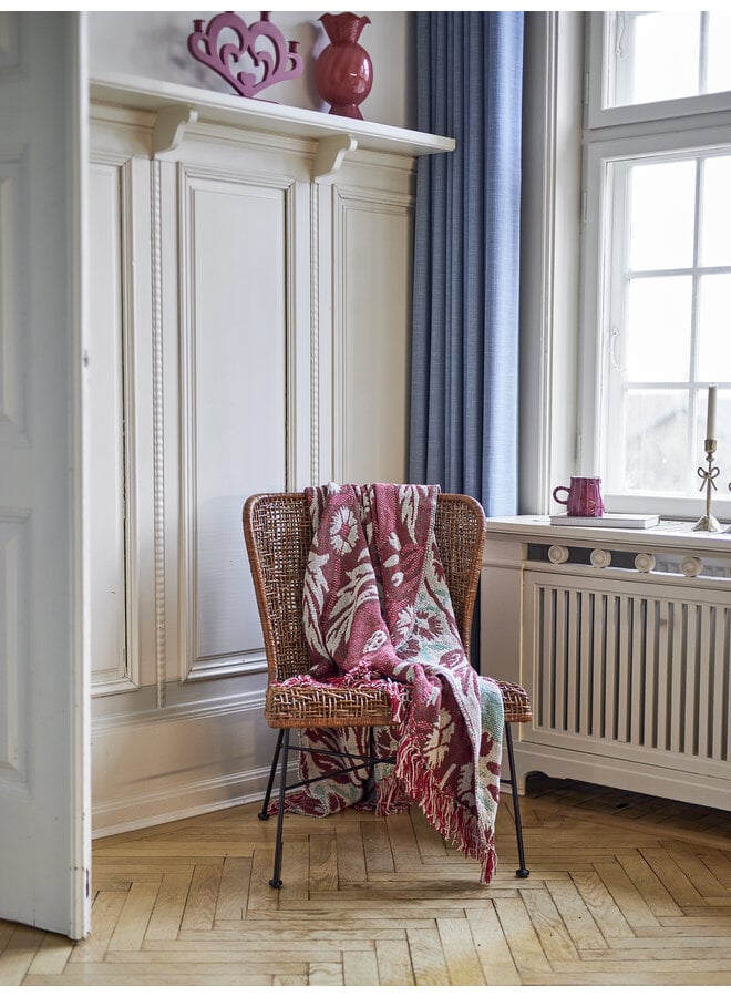 Jangal Throw, Multi, Recycled Cotton L160xW130 cm