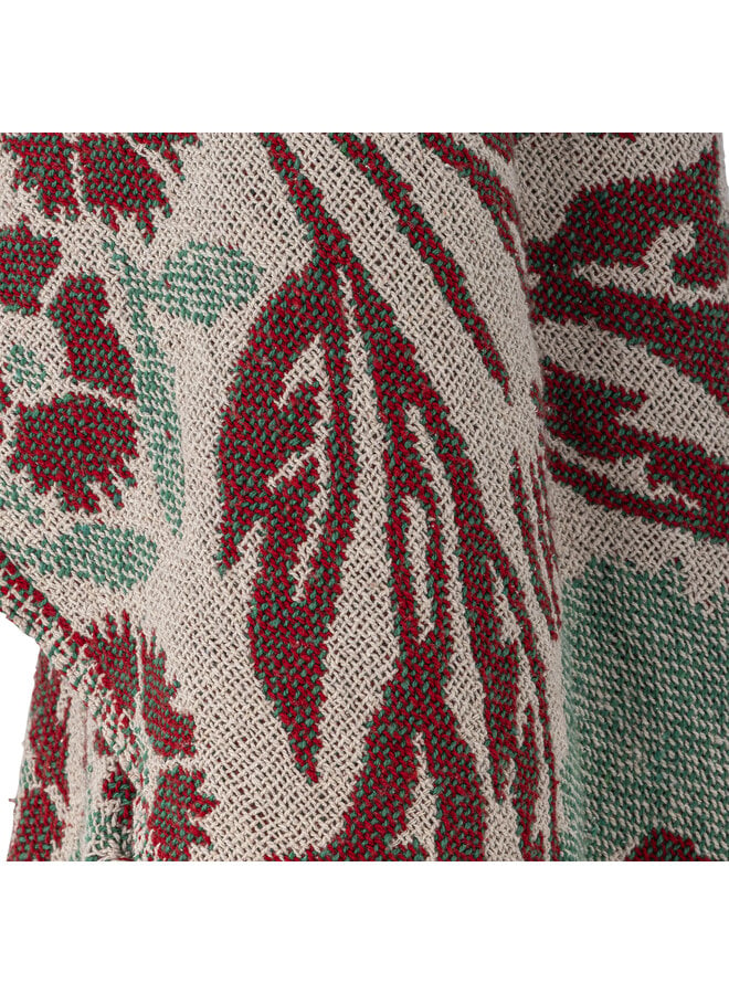 Jangal Throw, Multi, Recycled Cotton L160xW130 cm