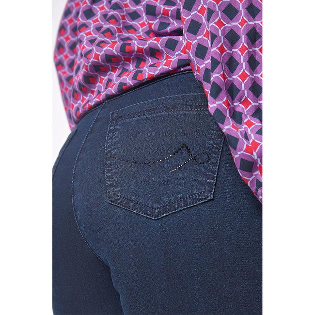 Broek Relaxed by Toni Jeans D.blauw 21-31 2840 581