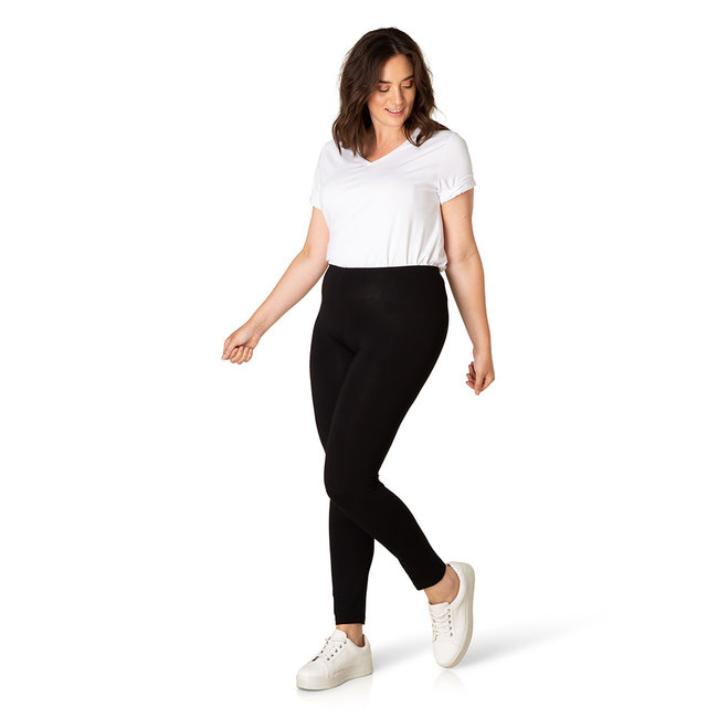 Legging Base Level Curvy zwart Andrea 7000026
